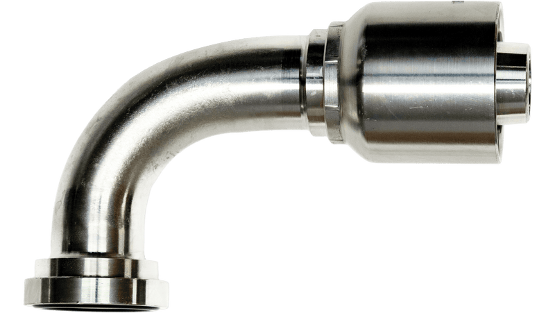 GM Series 16NGM SAE Code 62 Flange Head 90° Elbow